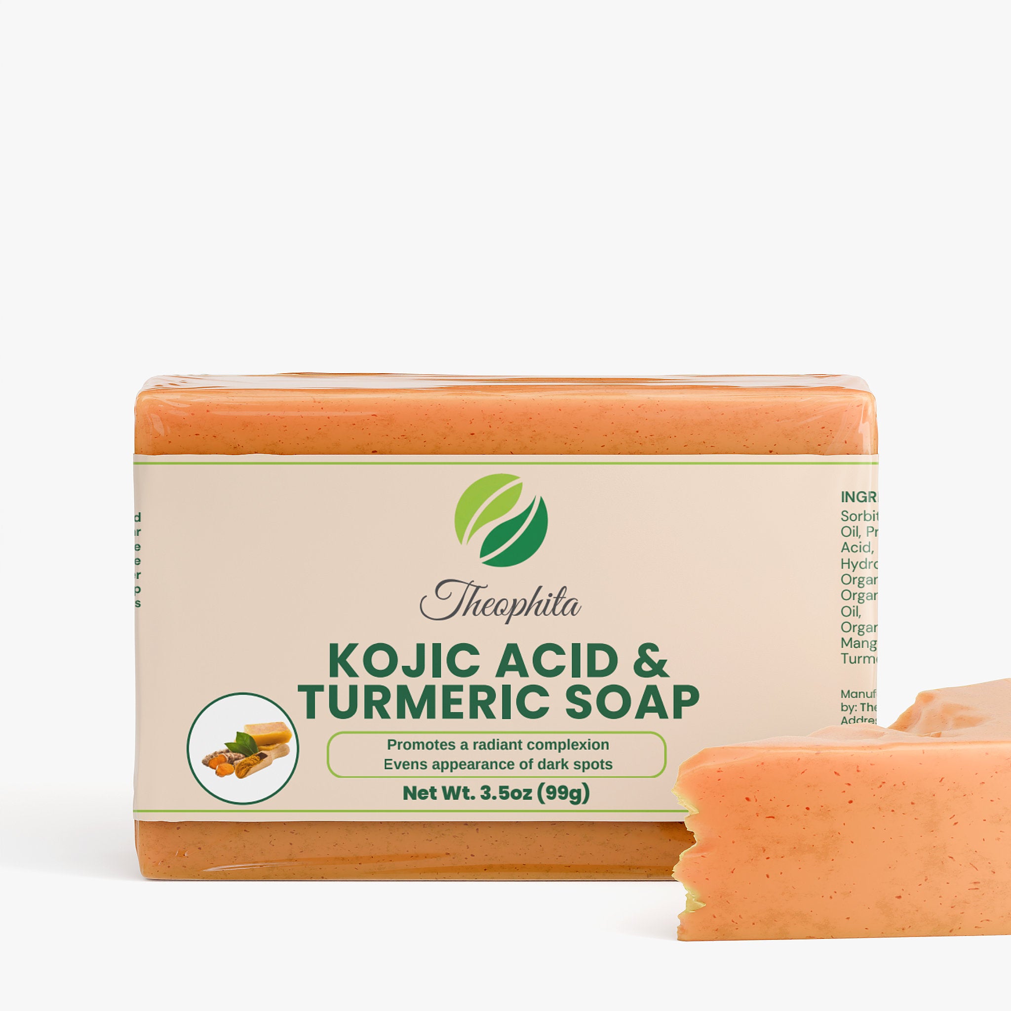 Kojic Acid & Turmeric Soap