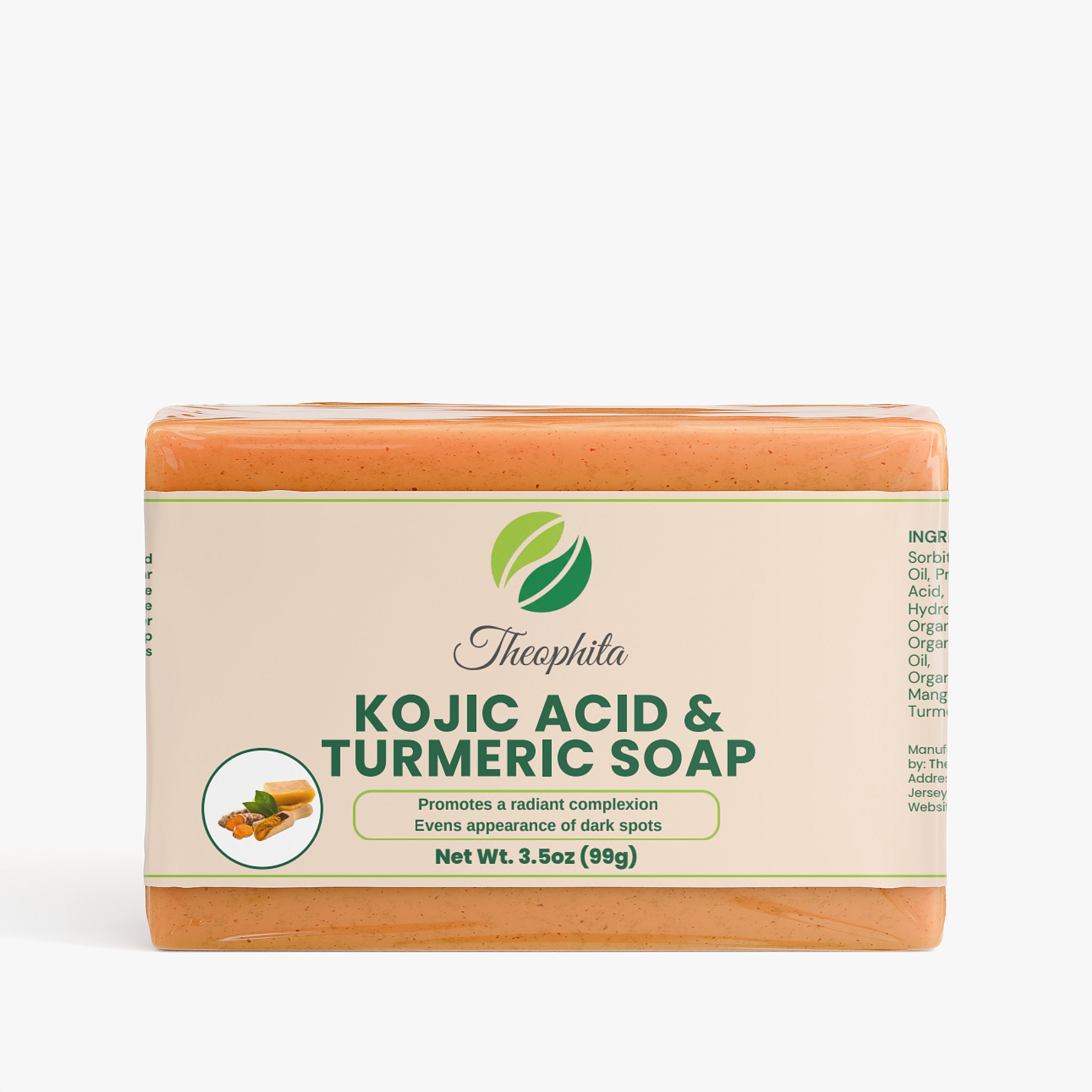 Kojic Acid & Turmeric Soap
