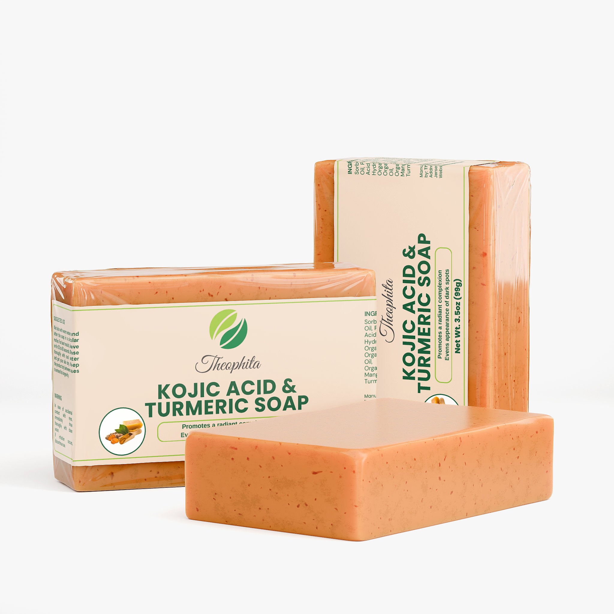 Kojic Acid & Turmeric Soap